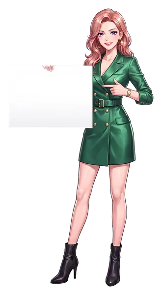 Sasha Wren, the guide's illustrated host, holding up a board about the ring on the map and pointing at it: Perimeter Highway (PTH 100 and PTH 101)